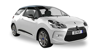 Caranty Car Rental Corfu Citroen white