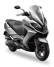 Caranty Car Rental Corfu grey bike